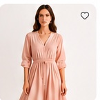 Robe longue fluide